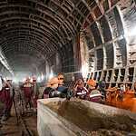 Строительство станции «Петровско-Разумовская»