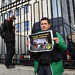 Пикет в поддержку фотографа Дениса Синякова