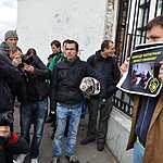 Пикет в поддержку фотографа Дениса Синякова