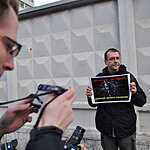 Пикет в поддержку фотографа Дениса Синякова