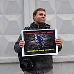 Пикет в поддержку фотографа Дениса Синякова