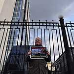 Пикет в поддержку фотографа Дениса Синякова