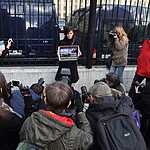 Пикет в поддержку фотографа Дениса Синякова