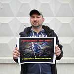 Пикет в поддержку фотографа Дениса Синякова