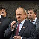 Несанкционированный митинг учёных против реформы РАН