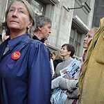 Несанкционированный митинг учёных против реформы РАН