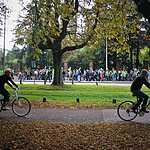 У посольства России в Гааге прошла акция протеста в поддержку активистов организации Greenpeace