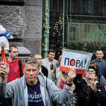 В Санкт-Петербурге отмитинговали за Навального