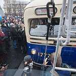 Парад ретротроллейбусов в Москве