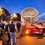 Макет Бурана перевезли из Парка Горького на ВДНХ