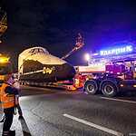 Макет Бурана перевезли из Парка Горького на ВДНХ