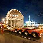 Макет Бурана перевезли из Парка Горького на ВДНХ