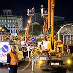 Макет Бурана перевезли из Парка Горького на ВДНХ