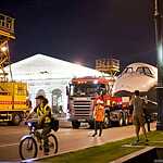 Макет Бурана перевезли из Парка Горького на ВДНХ