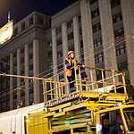 Макет Бурана перевезли из Парка Горького на ВДНХ