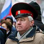 Шествие в поддержку ввода войск в Крым