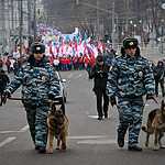 Шествие в поддержку ввода войск в Крым