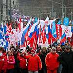 Шествие в поддержку ввода войск в Крым