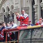 Чемпионский парад хоккеистов сборной России