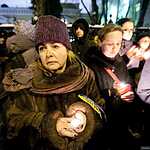 Акция у посольства Украины