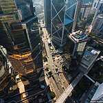 Гонконг с высоты