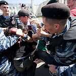 Акция ЛГБТ против гомофобии