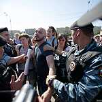 Акция ЛГБТ против гомофобии