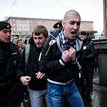 Лимонова задержали на Триумфальной площади