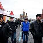 Москвичи отмечают Новый год
