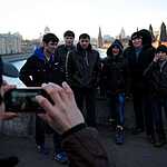 Москвичи отмечают Новый год
