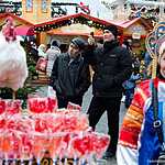Москвичи отмечают Новый год