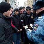 Москвичи отмечают Новый год