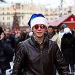 Москвичи отмечают Новый год