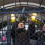 Задержание защитников оленя