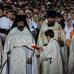 Пасхальное богослужение в Храме Христа Спасителя