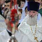 Пасхальное богослужение в Храме Христа Спасителя