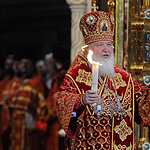 Пасхальное богослужение в Храме Христа Спасителя