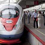 Первый рейс двойного «Сапсана»