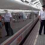 Первый рейс двойного «Сапсана»