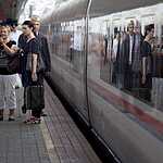 Первый рейс двойного «Сапсана»