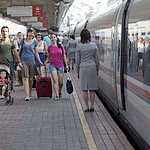 Первый рейс двойного «Сапсана»