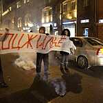 Соцработники перекрыли Тверскую