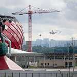 Станция метро Спартак и стадион Открытие Арена