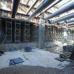 Строительство станции метро Петровский парк