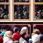 Парад трамваев на Чистых прудах