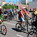 Велопарад в Москве