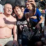 Жириновски купается в фонтане