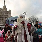 Москвичи встретили главного Деда Мороза России