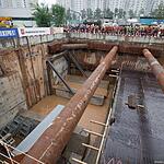 Завершение проходки тоннеля и строительство станции Тропарёво