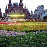 Фестиваль цветов на Красной площади